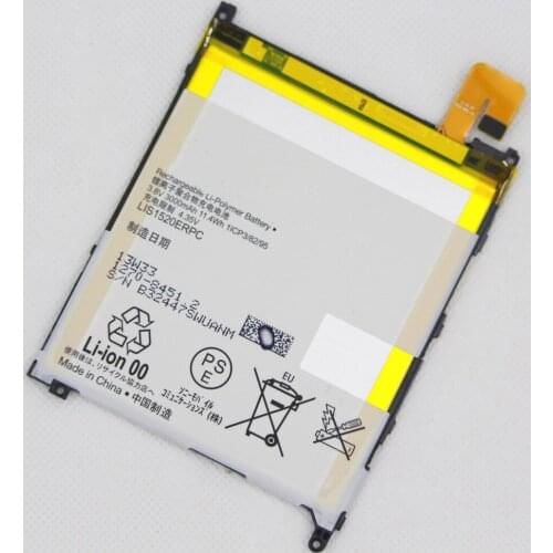 ISUNOO 5pcs/lot LIS1520ERPC 3000mAh Battery For Sony Xperia Z Ultra XL39 XL39H C6802 C6806 C6833