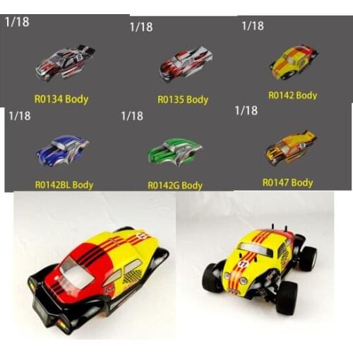 1/18 Scale RC Car Body shell VRX Racing R0135/ R0142 /R0146 /R0147 RH1811 / RH1812 / RH1816 / RH1817 / RH1820 RH1821