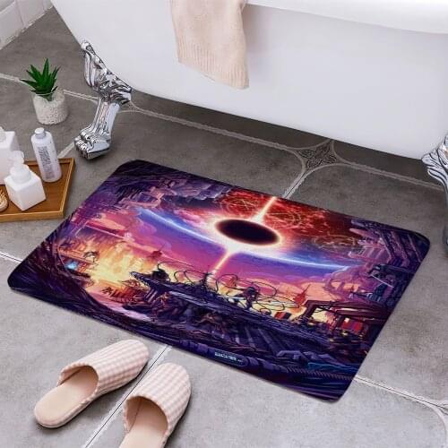 Future Souls 3D Print Doormats Rectangle Non-Slip DoorMat Bedroom Kitchen Entrance Print Door rugs Dropshipping