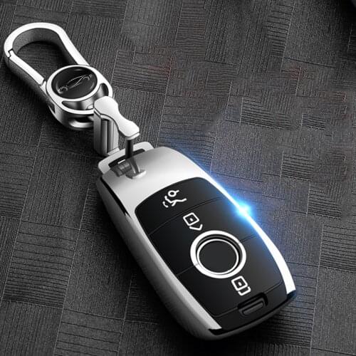 Fashion Soft TPU Car Key Cover Case Shell Bag Protective For Mercedes Benz 2017 E Class W213 2018 S class Car Styling Accessorie