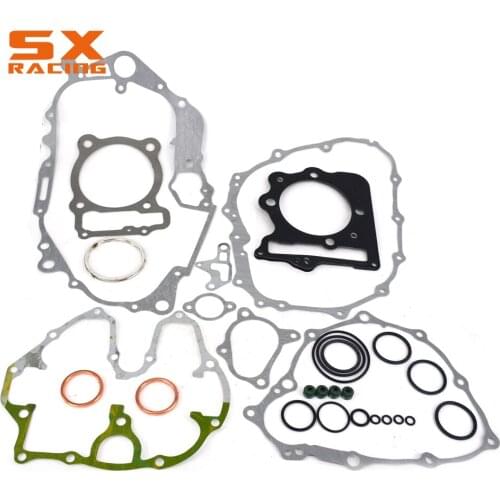 Motorcyle Engine Crankcase Paper Pad Overhaul Package Whole Cylinder Gasket Set For HONDA XR400 96 97 98 99 00 01 02 03 04