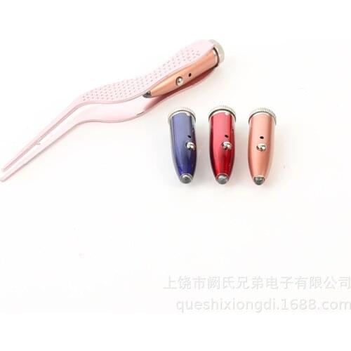 LED ear tweezers light rechargeable eyebrow clip light luminous earwax tweezers light luminous eyebrow clip light rechargeable