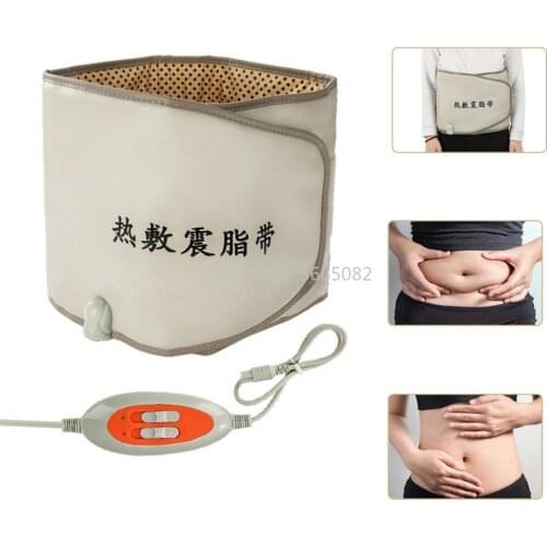 2021 Hot Compress Far Infrared Heating Slimming Belt Vibrating Weight Loss Massager Fitness Device Lose Weight Belt Health Care