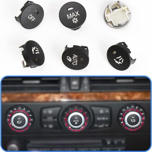 Car Air Conditioner Knob for BMW 5 Series E60 520 523 525 530 Air Conditioning Switch Button