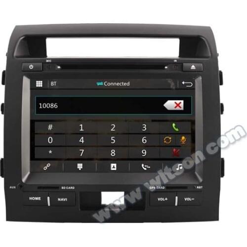 9" Special Car DVD for Toyota Land Cruiser J200 2008 2009 2010 2011 2012 2013 2014 with Tire Pressure Monitoring System Support