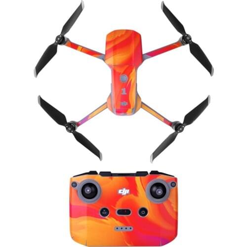 SUNNYLIFE Color Protective Film Sticker Waterproof Body Arm Remote Control Sticker for DJI Mavic Mini Air 2 Drone Accessories