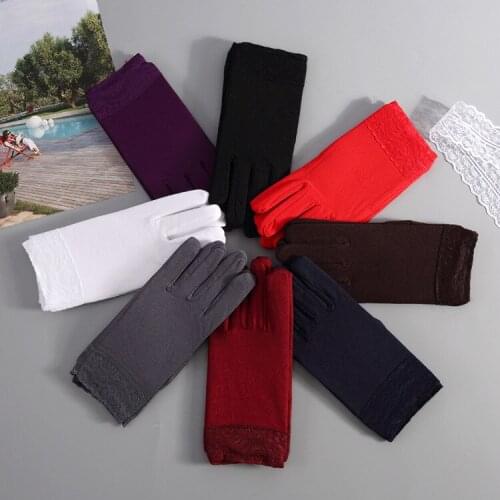 22cm Thermal Elastic Short Finger Gloves Women Men Riding Gloves Drama Dance Show Party Supplies