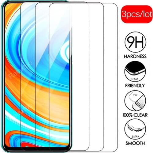 3pcs Tempered glass For Redmi Note 9 Pro 9 Pro Max 9s Glass screen protector For Xiaomi Redmi 8 8a phone protective safety glass