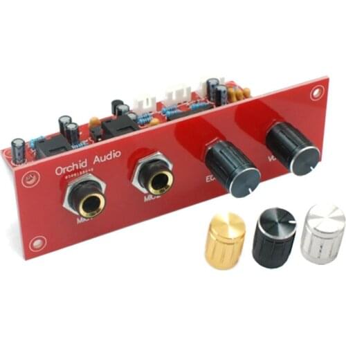 Karaoke Sound Board PT2399 with NE5532 Preamplifier Microphone Amplifier board with Panel