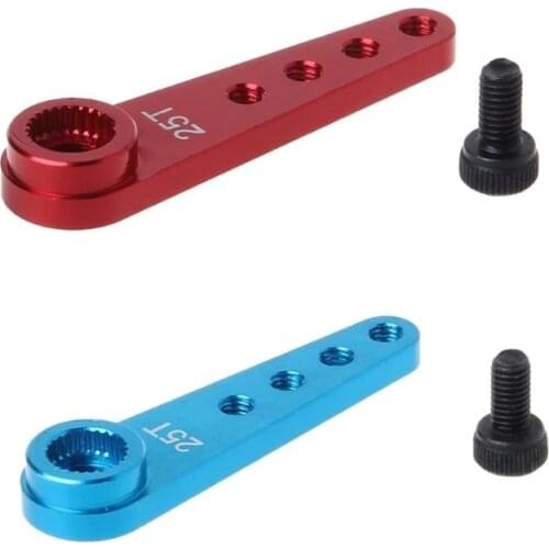 10PC 37mm 25T Steering Servo Arms For RC Car Boat Futaba HSP Wltoys SCX01