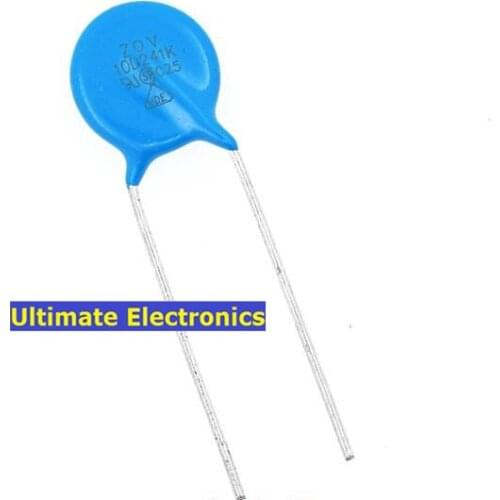 50pcs Varistors 10D241K 240V Metal voltage dependent resistor