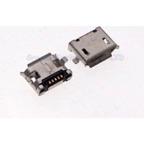 50pcs Micro USB Jack Connector micro 5P USB Port MK5P usb female socket SMT