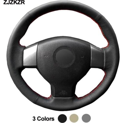 Car Auto Steering-Wheel Cover For Nissan Tiida 2004- 2010 Sylphy 2006-2011 Versa 2007-2011 Versa Note 2007-2012 Volant 2008 2009