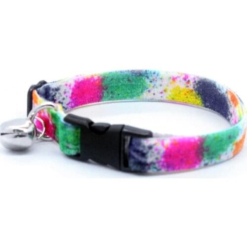 Pet - Patterned Color Velvet Cat Collar - Colorful Design - Cat Lovers - 2021 Trends - Soft Structure - Attractive Colors