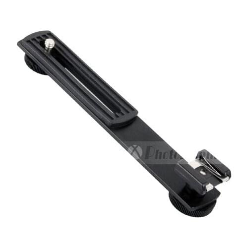 Wholesale 50pcs/Lot Hot Shoe Adapter Holder 1/4 Screw Flash Light Stand Digital DV DSLR Camera Accessories