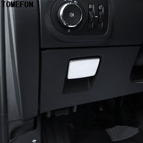 For Chevrolet Cruze 2016 2017 Holden Astra Stainless Steel Pilot Driver Seat Storage Box Container Handle Trim LHD 1Piece