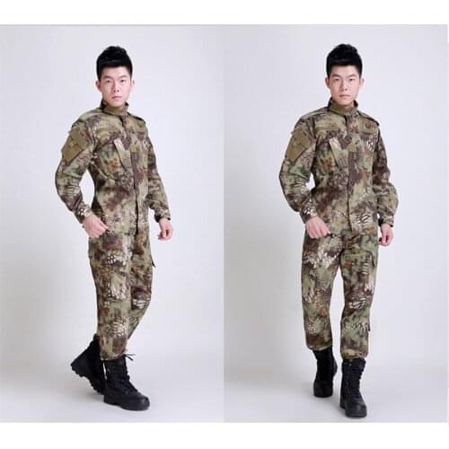 Camouflage Military equipment hunting clothes airsoft paintball war game tactical gear army Python pattern camouflage hunting