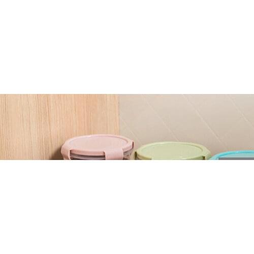 600ml /800ml /1000ml /1500ml Plastic Sealing Box Fresh Pot Kitchen Storage Food Preservation Container Coarse Cereals Grains Jar