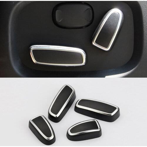 Car Seat Adjustment Switch Knob Cover Trim For Land Rover Discovery 4 Range Rover Sport Evoque Car Accessories