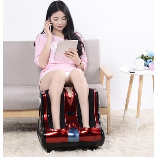 Luxury Foot Massage Device, Massage Equipment For Kneading Feet And Calves, Soft Rubber Heated Massage Roller, Foot Massager