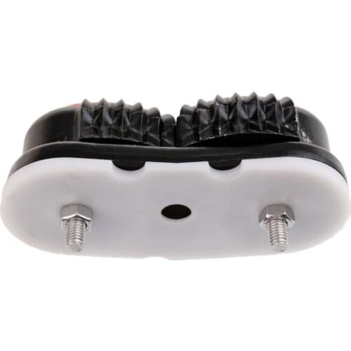 ABS Plastic Smooth Fast Entry Boat Ball Bearing Cam Cleat Sailing Hardware - 4pcs, Black