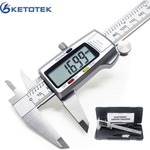 Metal 0-150mm/0.5mm Carbon Steel Fiber Vernier Caliper Gauge Micrometer Measuring Instruments