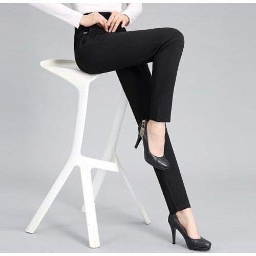 Harem pants high waist female clothing plus size black joggers Korean version spring summer women wild casual loose slim pants