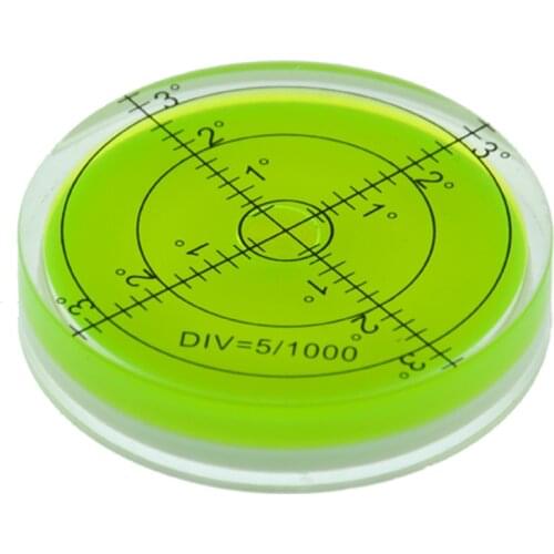 60*12mm Circular Bubble Level Spirit level Round Bubble Level Measuring Instruments Tool Universal Protractor Tool