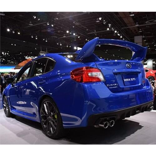 For 2007-2014 Subaru Impreza WRX STI Style spoiler High Quality ABS Material Car Rear Wing sport accessories body kit spoiler