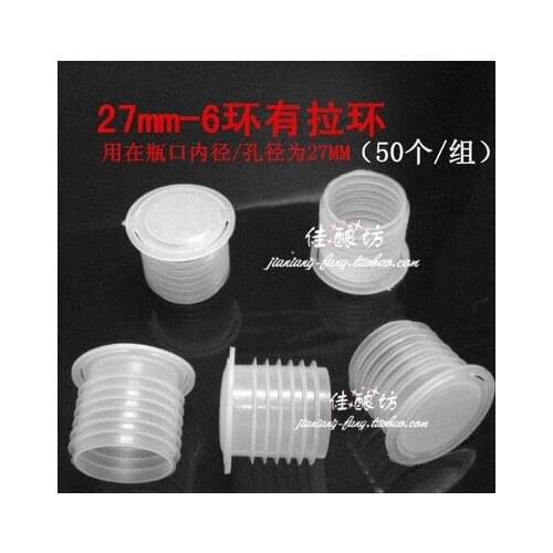 A39 Packing material Red wine &beer PE plastic plug bottle cap&stoppers 27mm