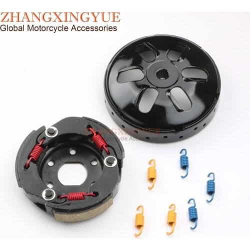 High Performance Clutch & Clutch Cover for GY6 50cc 139QMB 139QMA 4T Scooter