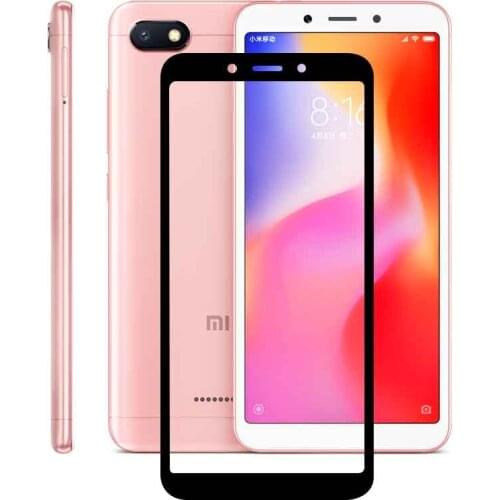 75 Pcs/Lot 2.5D Premium Tempered Glass for Xiaomi Redmi 6 6A Full Coverage Screen Protector Protective Film for Redmi 6 6A