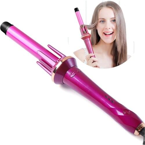 Auto Rotating Electric Curling Iron Automatic Hair Curler Stick Ceramic Roll Curling 360 Automatic Fast Heating Styling Tools