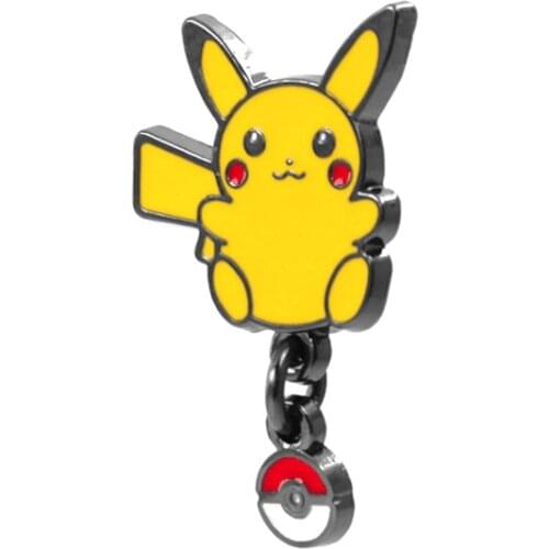 Cartoon Cute Japanese Pikachu Lapel Pins Unisex Badges Alloy Brooches Animal Medal Backpack Decoration Badge Jewelry Accessories