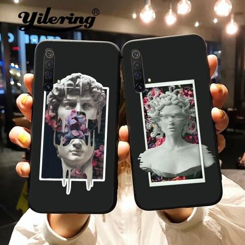 Coque Funny for Case OPPO Realme 5 Pro X50 C2 C3 C11 X X2 XT 5 Pro 6 Pro Q Phone Case Black soft Cover Realme 5 6 Pro C3 C11