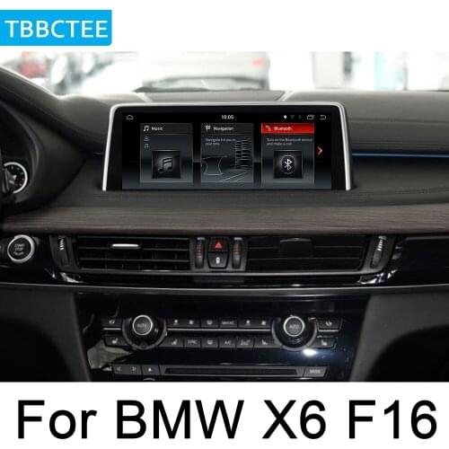 For BMW X6 F16 2014 2015 2016 2017 2018 Android Car GPS Navi map Screen Multimedia Player Recorder Google HD IPS Head Unit