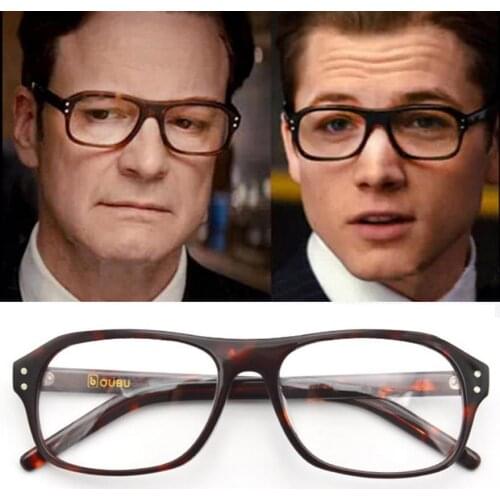 Movie Kingsman The Golden Circle Eggsy Harry Hart Cosplay Eyewear Glasses Eyeglasses Sunglasses