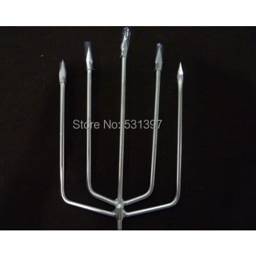 Hot sale 5 Tine stainless steel fishing harpoon