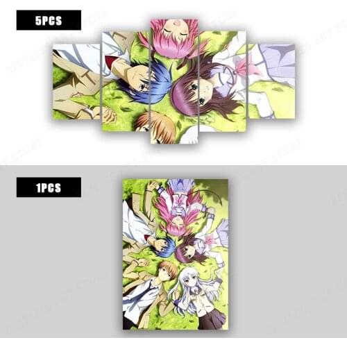 Angel Beats Tachibana Kanade Anime Manga Canvas Painting Anime Posters Wall Decor Wall Art Picture Decoration Home Decor