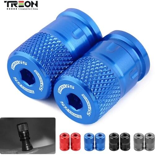 For BMW R 1200 GS R1200GS LC ADV Adventure All Years Motorcycle Tire Air Valve Caps Wheel Tyre Dust Stems Cover Universal