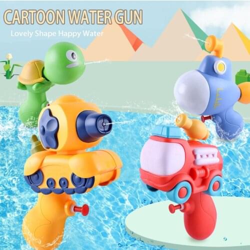 Cartoon Turtle Water Gun Plastic Water Pistol Summer Swimming Pool Water Toys Children Outdoor Beach Entertainment Toys