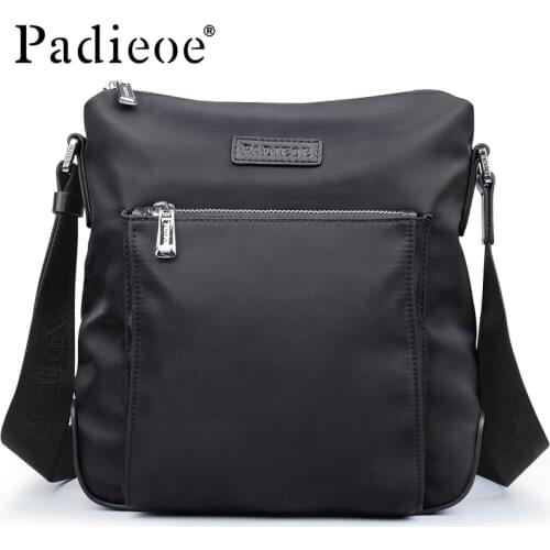 Padieoe Mens Fashion Shoulder Bag Waterproof Casual Crossbody Bag Male Ultra Light Nylon Messenger Bag Gift For Men NB160749-4