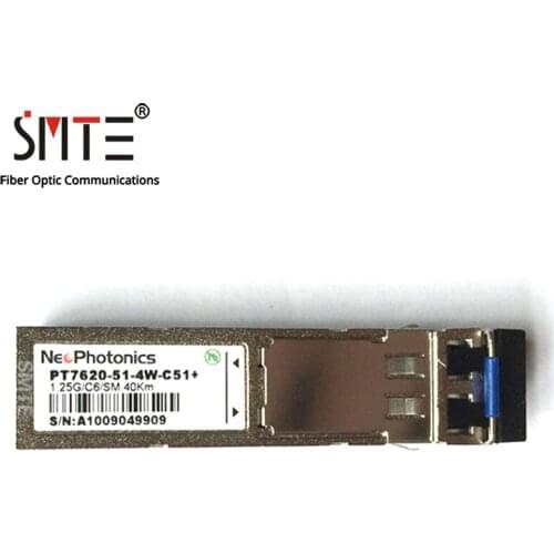 Neophotonics PT7620-51-4W-C51+ 1.25G-C6-SM-40KM Gigabit Optical Module Optica Fiber Transceiver