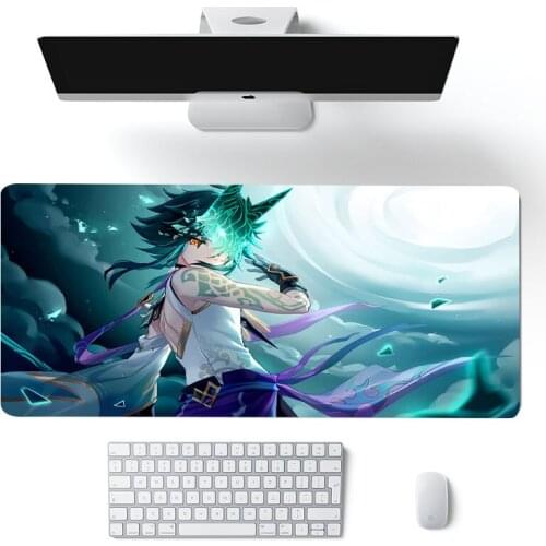 Non Slip PC Genshin Impact Comfort Mouse Mat Gaming Mousepad Top Selling Wholesale Gaming Pad mouse laptop keyboard mouse pad