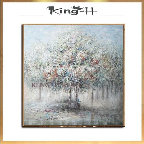 Pintura al óleo de gran tamaño 100% pintado a mano abstracta pintura al óleo sobre lienzo arte de pared para decoración del hoga