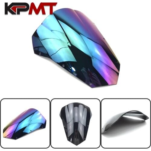 For Yamaha FZ6 S2 600 FZ-6 FZS600 Fazer FZ 6 2003 2004 2005 2006 2007 2008 Motorcycle Windshield Windscreen Screen Double Bubble