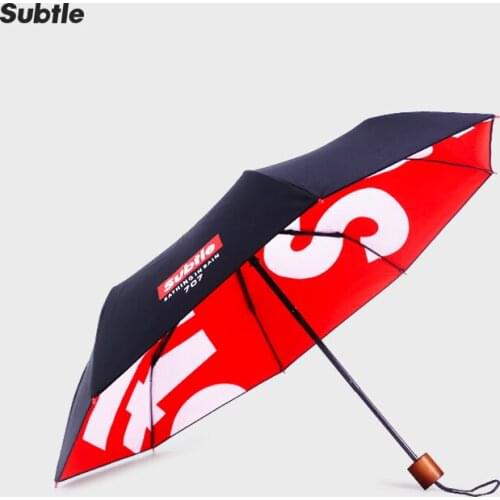 Subtle Mr.Rain 707 Wind Resistant Folding Automatic Umbrella Women Men Auto Luxury Big Windproof Black Coating Parasol Anti-UV