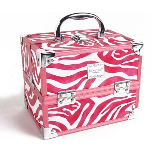 New Brand Alloy Makeup Box Artist Professional Beauty Cosmetic Cases Make Up Bag Tattoo Nail Multilayer Toolbox Storage Bag