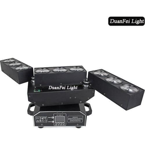 20lot dj bar led rgbw 9x10w mini led matrix moving head light rgbw led