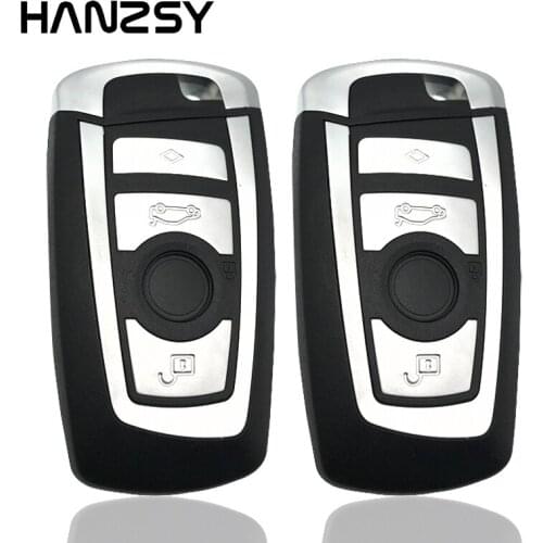 4 Button Car Remote Key Fob For BMW F CAS4 5 Series 7 Series Replacement Smart Key shell Keyless Auto Key Cover Uncut Case